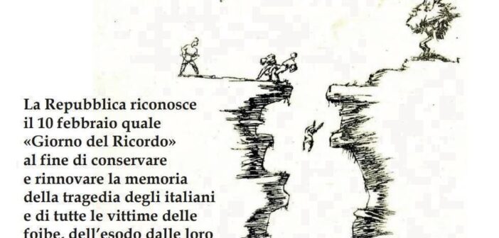 Foibe, Della Monica ne onora la Memoria. Cetara, l’emigrazione e l’esodo giuliano-dalmata